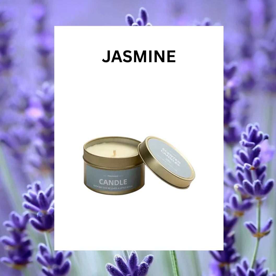 ASUREI Travel Tin Scented Candle Series | Free Water (10 Scents)