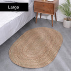 Hand-Woven Rattan Straw Mat – 2 Designs | 3 Sizes
