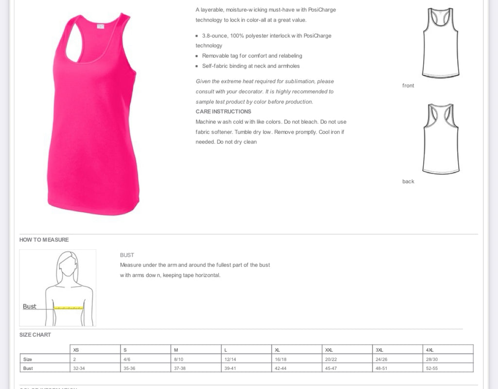 ASUREI Ladies Active Racerback Tank
