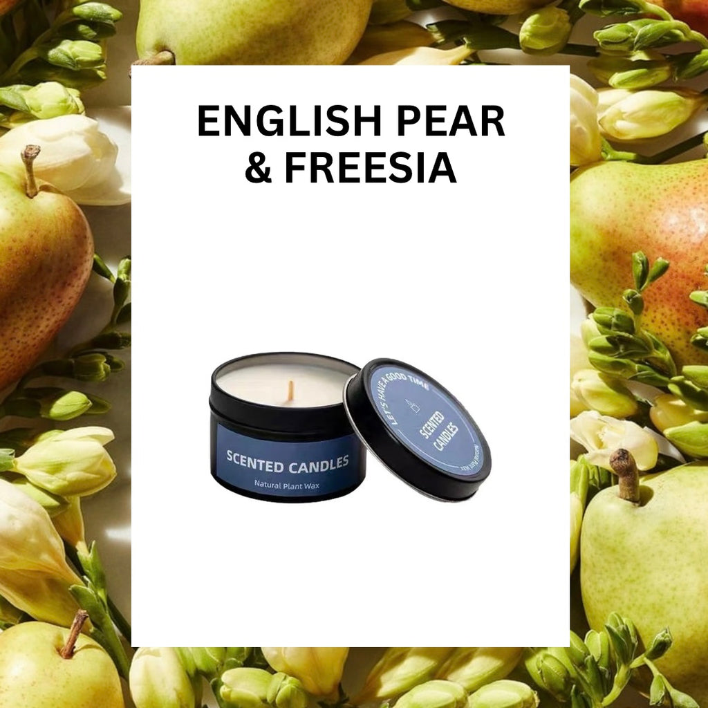 ASUREI Travel Tin Scented Candle Series | Sage with Sea Salt (10 Scents)