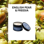 ASUREI Travel Tin Scented Candle Series | Sage with Sea Salt (10 Scents)