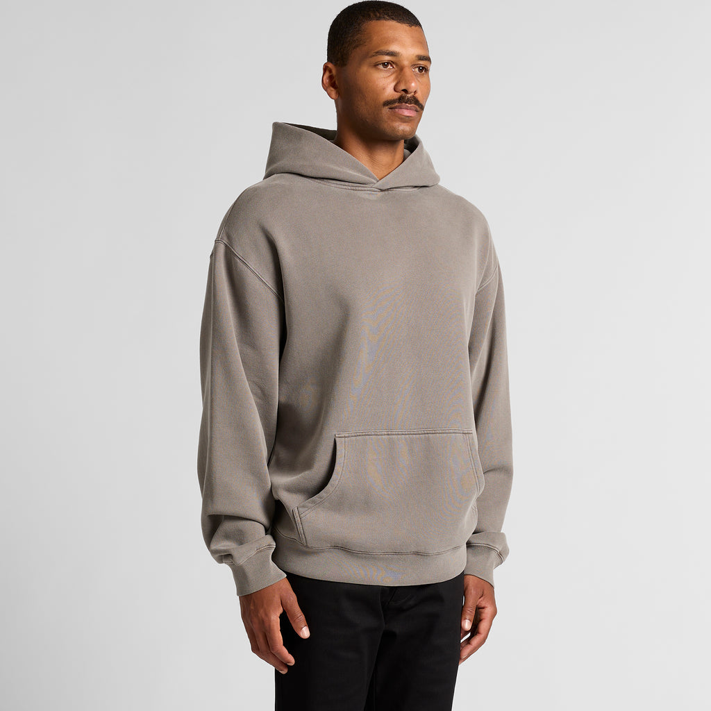 ASUREI Eco-Friendly Men Relax Faded Hoodie | 3 Colours | Taupe