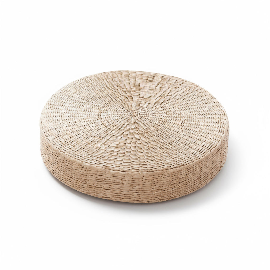 Natural Straw Tatami Round Mat