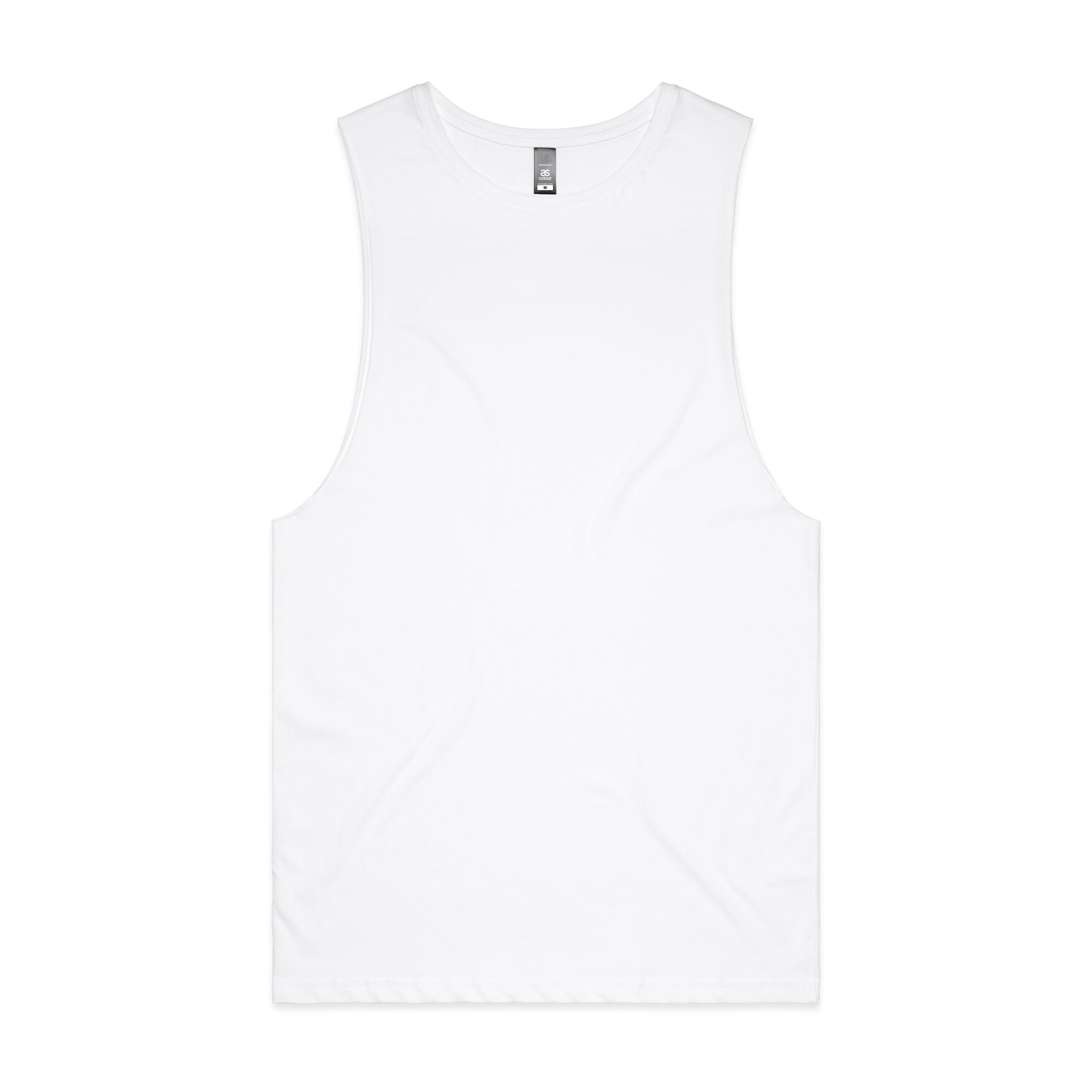 ASUREI Men Active Athlete Tank Top | 3 Colours | White