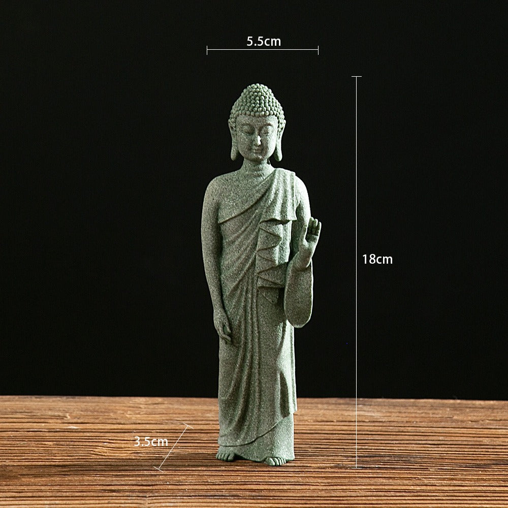 Green Sand Buddha Statues – 8 Tranquil Designs