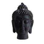 Minimalist Zen Buddha Head Statue