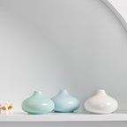 Decanter Series | Glazed Porcelain Vase (4 Colours)