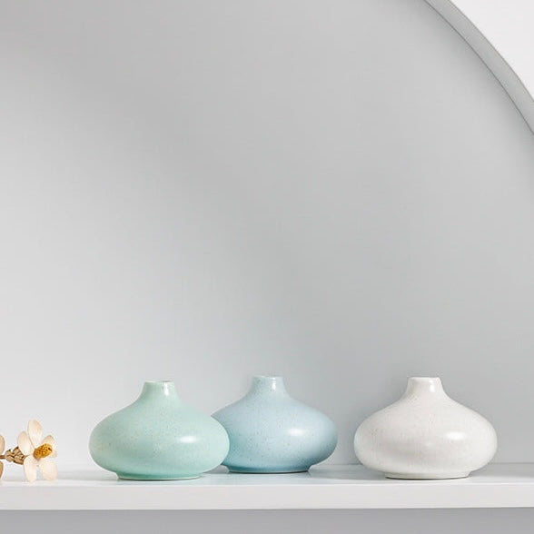 Decanter Series | Glazed Porcelain Vase (4 Colours)