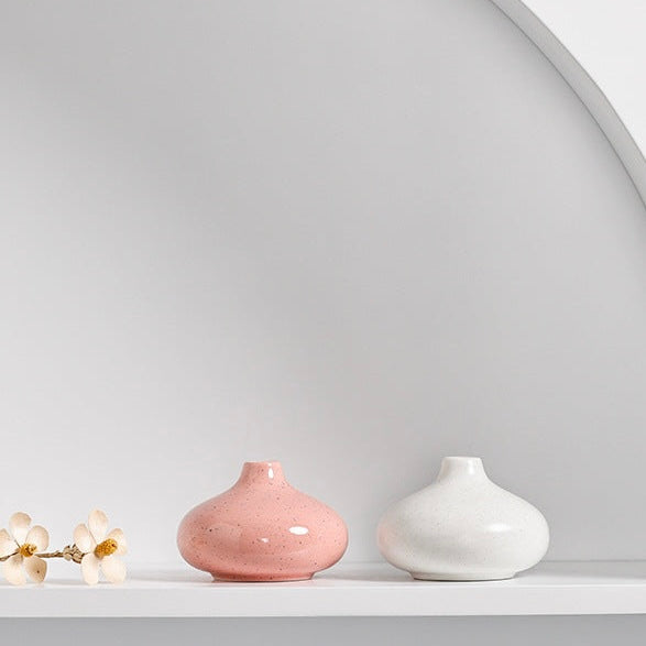 Decanter Series | Glazed Porcelain Vase (4 Colours)