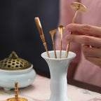 Celadon Brass Incense 15-Piece Kit