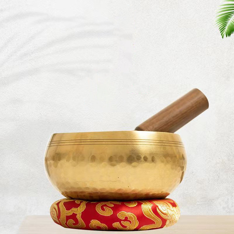 ASUREI Copper Singing Bowl with Wooden Mallet (4 Sizes)