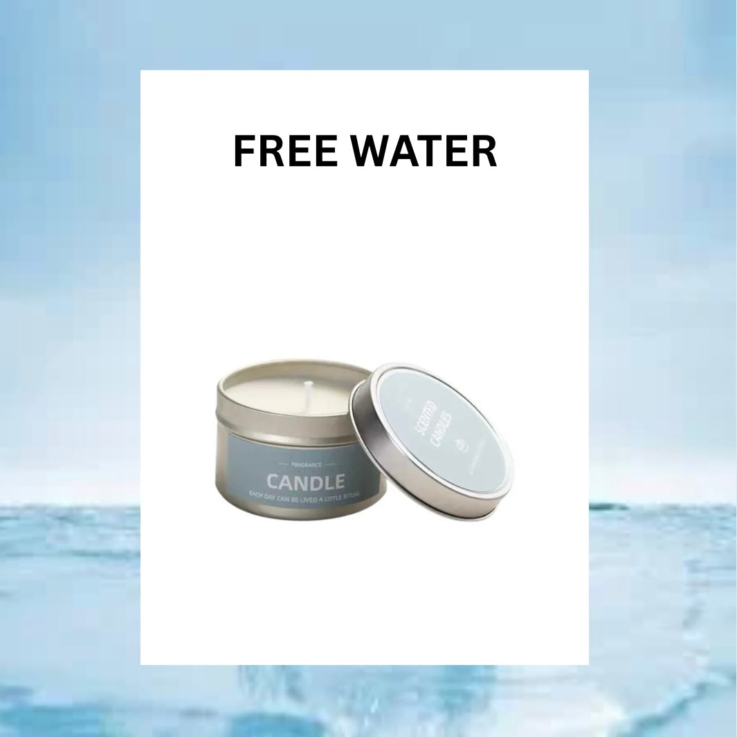 ASUREI Travel Tin Scented Candle Series | Free Water (10 Scents)