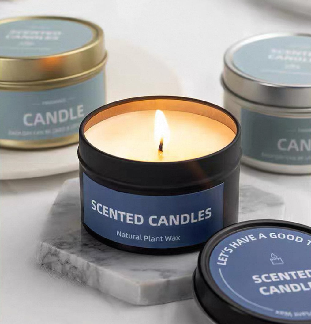 ASUREI Travel Tin Scented Candle Series | Free Water (10 Scents)