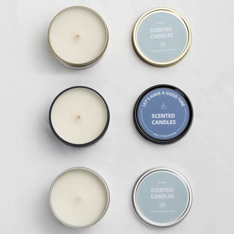 ASUREI Travel Tin Scented Candle Series | Free Water (10 Scents)