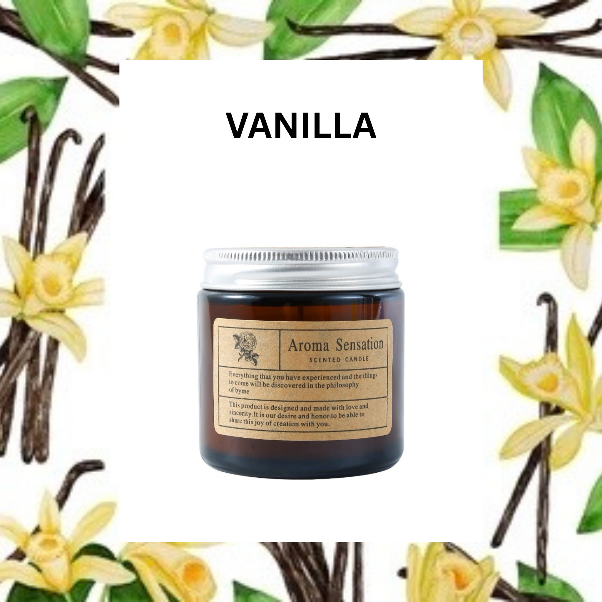 ASUREI Vanilla Candle