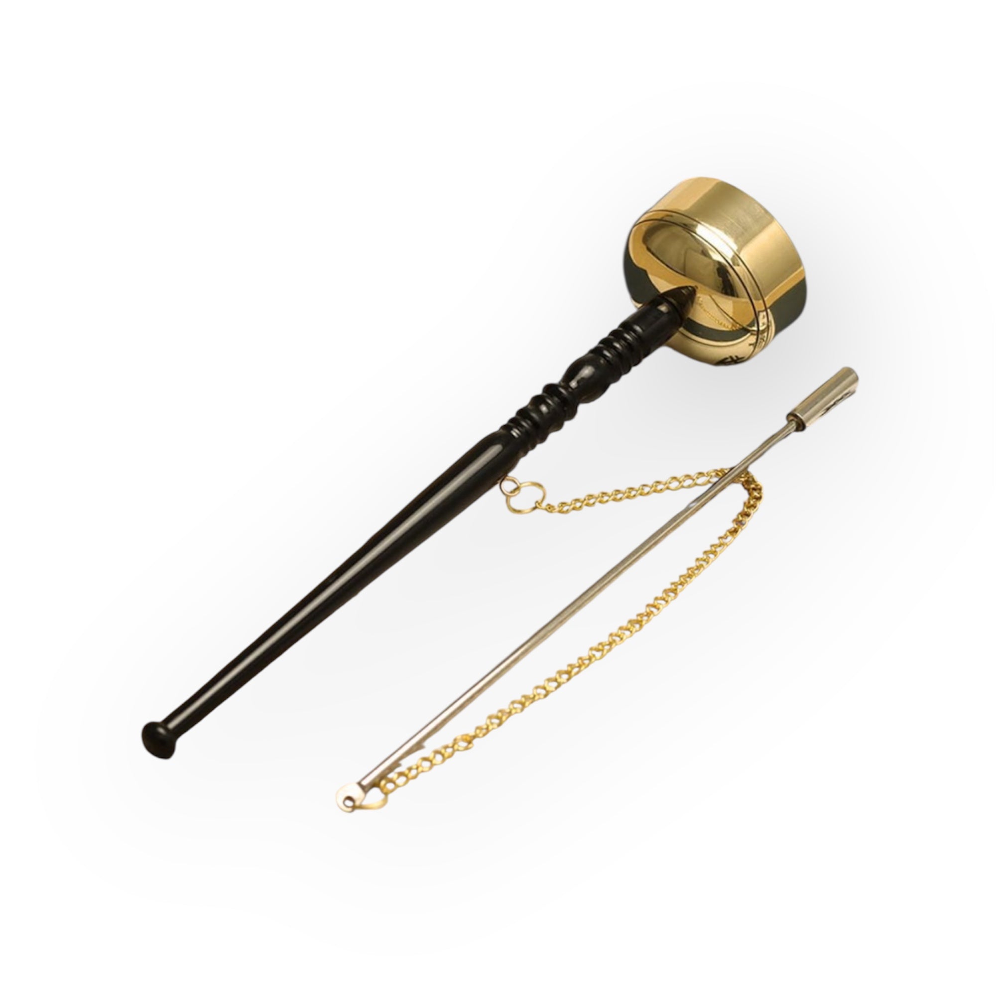 The Wooden Handle Cited All The Chanting Aids And Buddhist Utensils