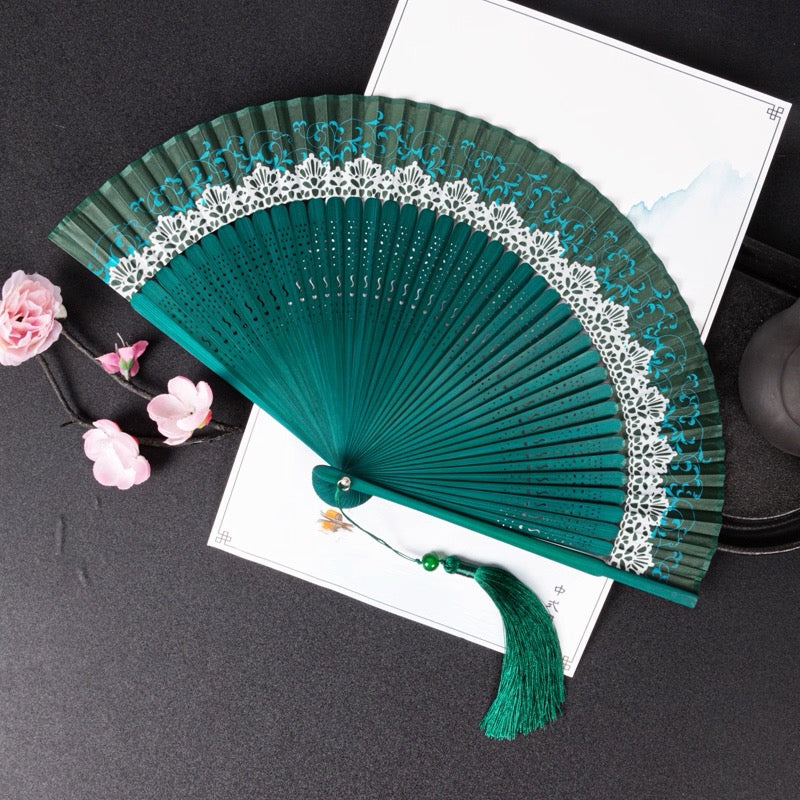 Oriental Lace Fan