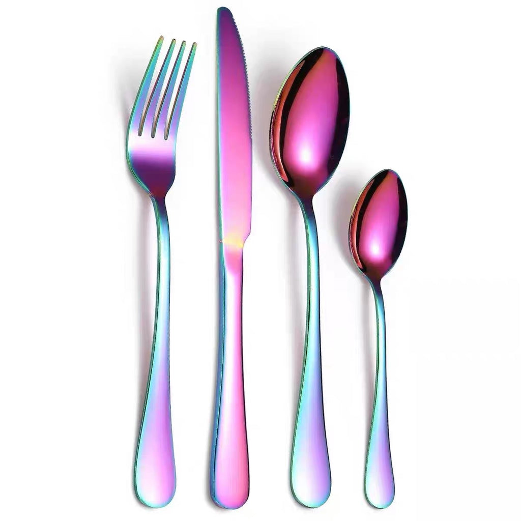 24-Piece Cutlery Gift Set | 5 Luxe Finishes