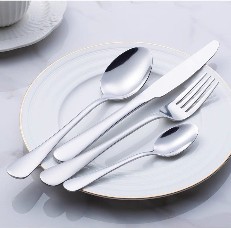 24-Piece Cutlery Gift Set | 5 Luxe Finishes