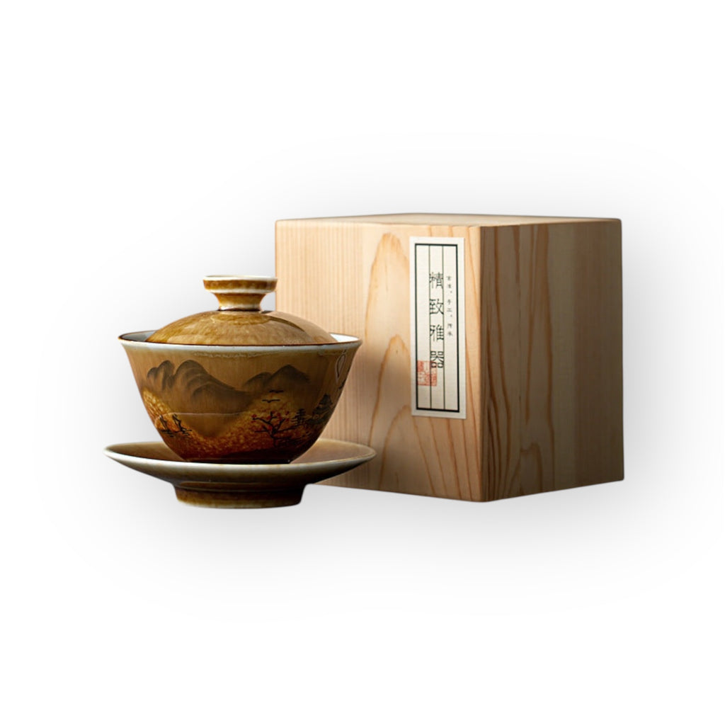 Premium Traditional Hand Painted Kiln Tea Cup