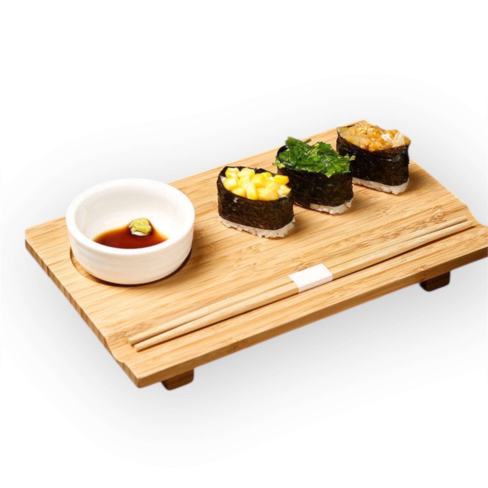 Japanese Organic Bamboo Sushi Tray