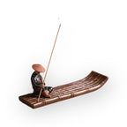 Fisherman on Bamboo Raft Incense Diffuser | 6 Designs