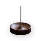 Zen Walnut Wood Incense Stick Holder