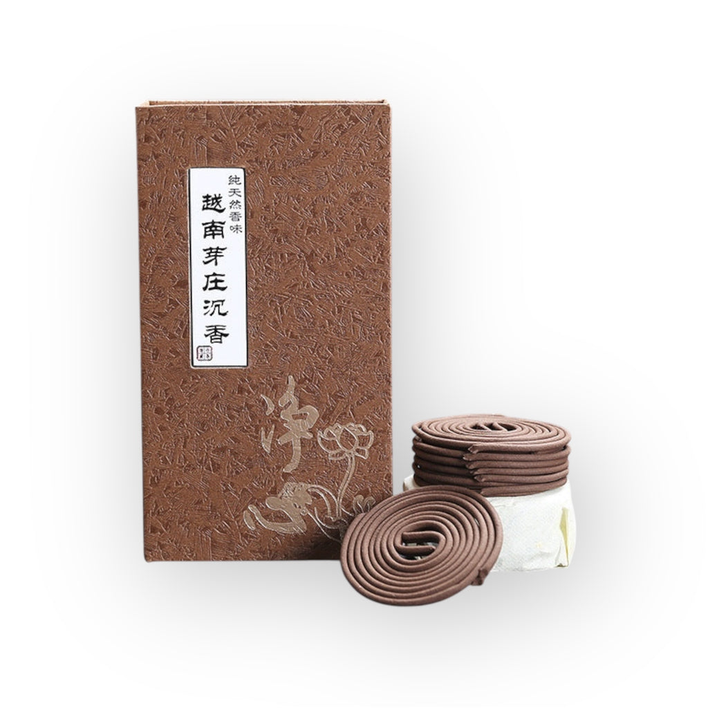 Premium Coil Incense Gift Box | 3 Scents | Vietnam Nha Trang Agarwood