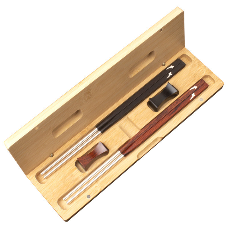 Pure Silver Chopsticks Gift Set | 16 Styles