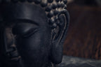 Minimalist Zen Buddha Head Statue