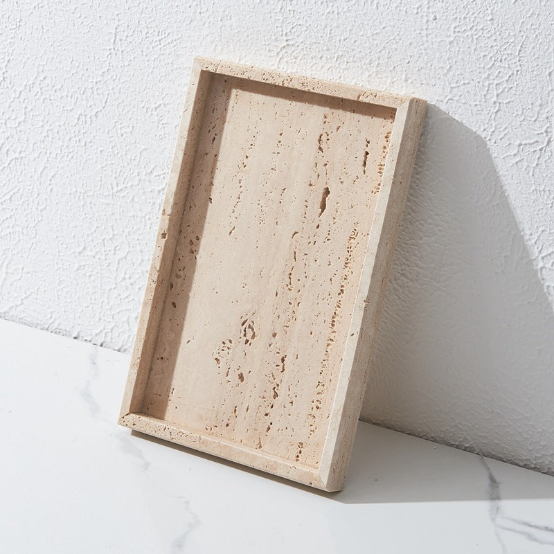 Marble Vanity Display Tray | 19 Colours | Antique Wood Grain