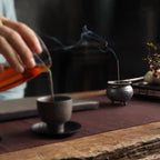 Three-Legged Antique Ceramic Bowl Incense Burner