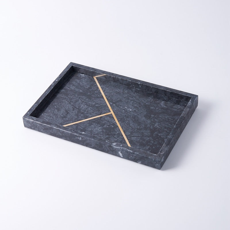 Marble Vanity Display Tray | 19 Colours | Antique Wood Grain