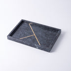Marble Vanity Display Tray | 19 Colours | Antique Wood Grain