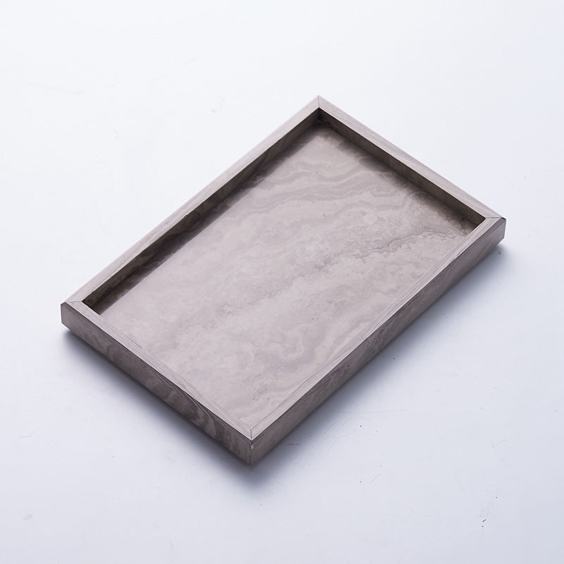 Marble Vanity Display Tray | 19 Colours | Antique Wood Grain