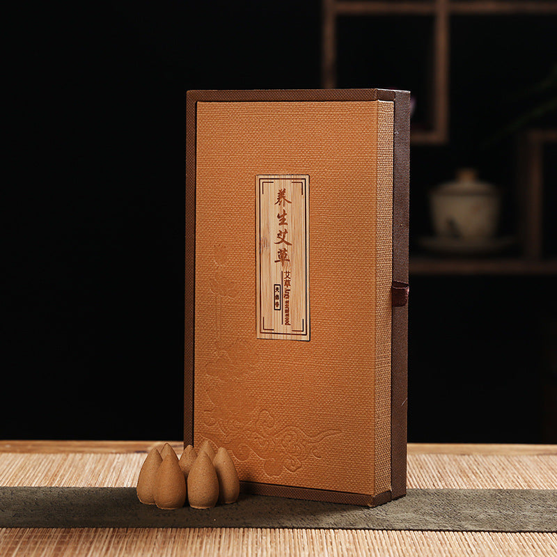 Premium Organic Backflow Incense Gift Box | 5 Scents | Revitalising Argy Wormwood