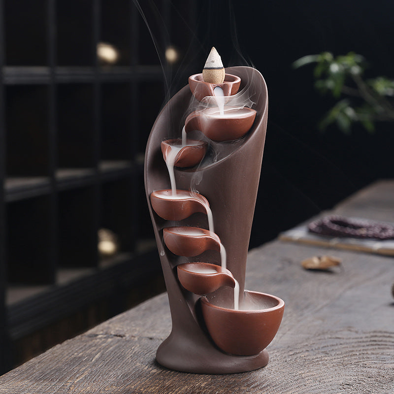 Creative Torch Ceramic Backflow Incense Burner