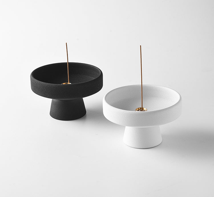 Zen Pedestal Ceramic Incense Diffuser | 2 Colours