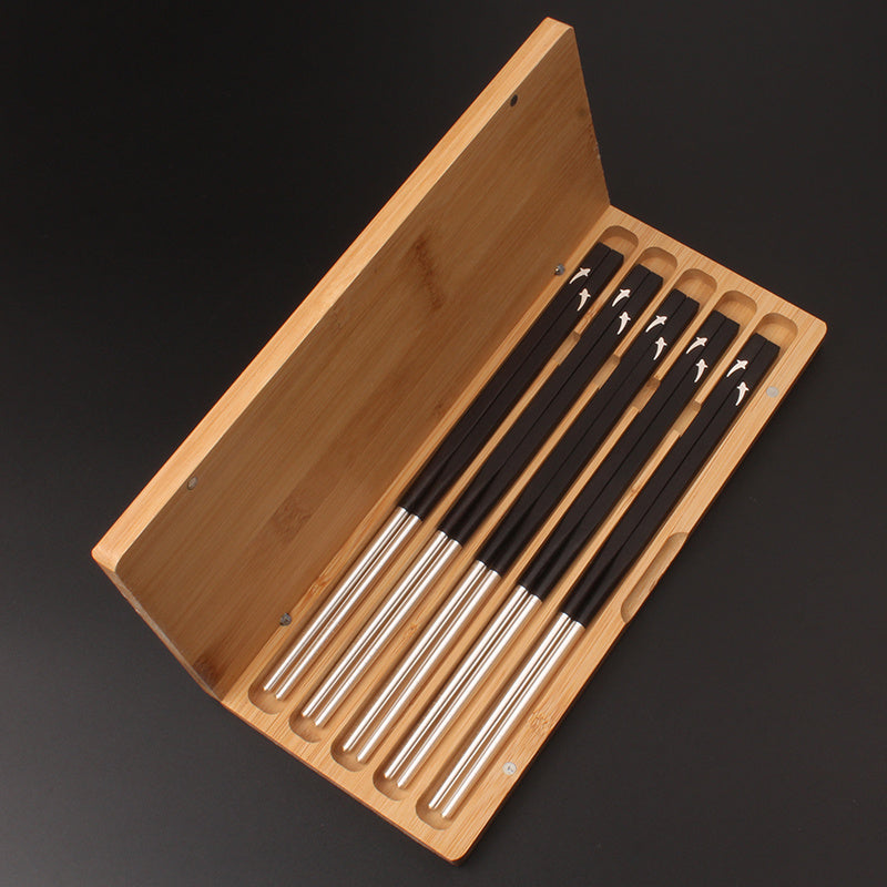 Pure Silver Chopsticks Gift Set | 16 Styles