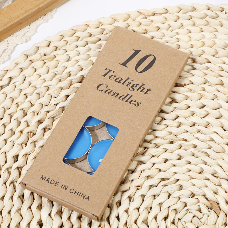 Tealight Candles – 10pcs Pack | 7 Vibrant Colours