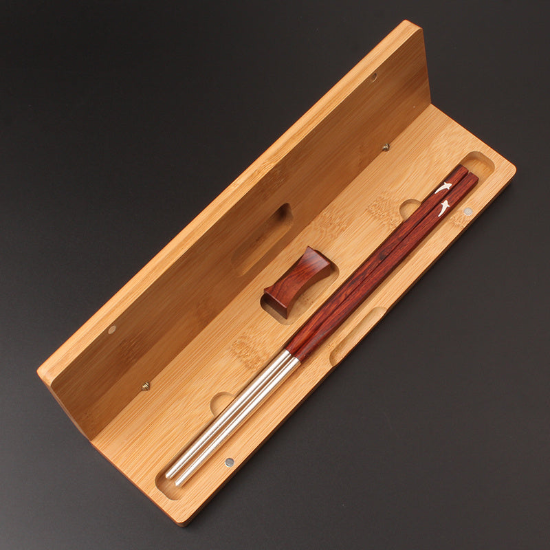 Pure Silver Chopsticks Gift Set | 16 Styles
