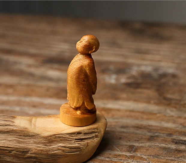 Man on Log Backflow Incense Diffuser