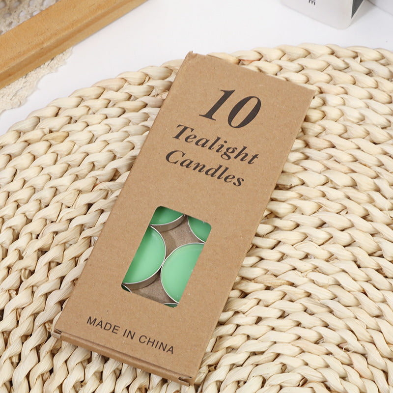 Tealight Candles – 10pcs Pack | 7 Vibrant Colours